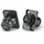 MINI-DIN 4 pin female panel, flange, double-sided