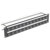 BNC TERMINATION PANEL 2U 2x12 BNC 50 ohm, black
