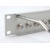 F TYPE TERMINATION PANEL 1U 1x20 F type 75 ohm, black