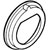 BNC Female panel, insulating washer