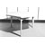 ACOUSTIC TABLE Ash, hexagonal 1220mm, single jacks, brown fabric