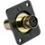 D-SERIES MINI DIN 6 S-VHS and P/S2 (double-sided), black