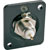 D-SERIES BNC (solder), 75 ohm, black