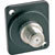 D-SERIES F connector (double-sided), black