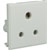 RPP EASYCLIP MODULE PE606 5A UK socket, full module, white