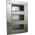 RPP EASYCLIP FACEPLATE PE554 3-row, 6 full modules, polished stainless, white trim