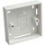 PLASTIC SURFACE BOX 1 gang, 21mm deep