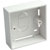 PLASTIC SURFACE BOX 1 gang, 32mm deep