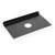 CANFORD STAGEBOX End plate, 80mm, punched for metal cable gland type C, 15-18mm cable, 28.3mm hole