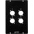 CANFORD STAGE/WALLBOX Top plate, 4 holes for type A