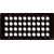 CANFORD FLUSH WALLBOX Top plate, 40 holes for type C