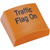CANFORD ILLUMINATED SIGN Orange cover, Traffic flag on