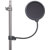 K&M 23956 POP SHIELD With gooseneck mount