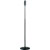 K&M 26085 ROUND BASE FLOOR STAND One-hand adjustment, black