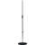 K&M 26010 ROUND BASE FLOOR STAND Nickel
