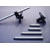 EXPLORAUDIO LIVEMOUNT STANDARD MULTI-INSTRUMENT H-CLAMP LIGHT Black and silver