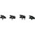 MINIATURE MIC CLIP MCHP21 Black