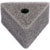 MICROPHONE FLAG Triangular, spare foam block, 15mm hole