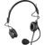 TELEX PH-44 HEADSET 150 ohms, with 200 ohms mic, straight cable, XLR 4-pin female