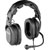 TELEX HR-2 HEADSET 150 ohms, with 150 ohms mic, straight cable, XLR 4-pin female