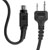 ADAPTEAR ICOM 2 ADAPTER LEAD Mini DIN to Icom 2-pin jack plug, straight