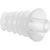 VOICE TECHNOLOGIES EAR/ACCORDION TRIPLE FLANGE ACCORDION EARPIECE Transparent