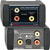 RDL EZ-HK3 HUM KILLER VIDEO AND AUDIO ISOLATION TRANSFORMER Composite with stereo audio, RCA(phono)