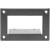 RDL EZ-SMB1 SURFACE MOUNT BEZEL For EZ Series, 1/6 rack width