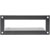 RDL EZ-SMB2 SURFACE MOUNT BEZEL For EZ Series, 1/3 rack width