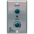 MUSTANG MVC-6S 100V LINE VOLUME CONTROL 6W, programme selector, stainless steel
