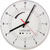 CANFORD BROADCASTERS CLOCK MSF 300mm, white case