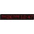 WHARTON 450A.05.R.S CLOCK 50mm red characters, surface mount