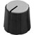 SIFAM S150-250 COLLET KNOB 15.5mm diameter, 0.25 inch shaft, black