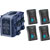 IDX ES-9/4S BATTERY PACKS AND CHARGER PACKAGE 4x 6.15Ah E-HL9S, VL-4S charger
