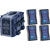 IDX ES-10/4P BATTERY PACKS AND CHARGER PACKAGE 4x 6.3Ah E-10S, VL-4S charger