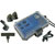 VOICE TECHNOLOGIES VT502B/O MINIATURE MICROPHONE Black, cased with accessories