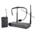 TRANTEC S4.16W-EA-UK RADIOMIC SYSTEM, UHF, beltpack, 16 frequency, aerobics, with belt