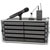 TRANTEC S4.16L-RACK-8 RADIOMIC SYSTEM, ADU, PSU, 5U case, 8 lapel systems