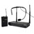 TRANTEC S4.16W-G3-UK RADIOMIC SYSTEM UHF Ch 38, beltpack, 16 frequency, SJ-66 mic, aerobics belt