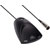 SHURE MX400DP MICROPHONE BASE Small desktop base for MX405/410 LP models, programmable switch