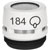 SHURE R184W MICROPHONE CAPSULE Supercardioid, white