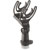 RYCOTE 41103 INV-3 MICROPHONE SUSPENSION 25mm bar, 43mm black lyres, 2x20mm, static