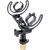 RYCOTE 41109 INV-9 MICROPHONE SUSPENSION 70mm bar, 70mm black lyres, 1x30 1x19-25mm, static/boom