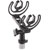 RYCOTE 41110 INV-10 MICROPHONE SUSPENSION 70mm bar, 70mm black lyres, 2x square MKH, static/boom