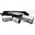 HEAVY DUTY AC MAINS POWER LEAD 32 Amp, black rubber, 5 metres