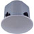 TOA F-2852C LOUDSPEAKER Circular, ceiling, 90/60W, 8/16 ohms, 1.5-60W taps, back box