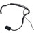 TRANTEC SJ66-BK MICROPHONE Aerobics, 200Hz-16kHz, for radiomic, screw jack, black