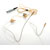 TRANTEC TS22-P-R MICROPHONE Over ears, 40Hz-18kHz, for radiomic, 12dB pad, Lemo, pink