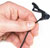 TRANTEC LP2 MICROPHONE Lapel, 200Hz-16kHz, for radiomic, screw jack, black