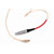 TRANTEC TS212-P-R MICROPHONE Lapel, 40Hz-18kHz, for radiomic, 12dB pad, Lemo, pink